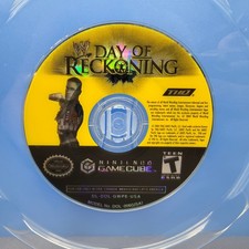 NINTENDO GAMECUBE WWE DAY OF RECKONING GAME