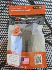 Ruger LCP MAX IWB Holster (Optic Ready) - Rounded Gear Carbon fiber black D14