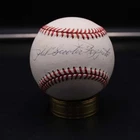 Phil Rizzuto Signed Rawlings OAL Baseball Autograph Inscribed Scooter ZJ22538