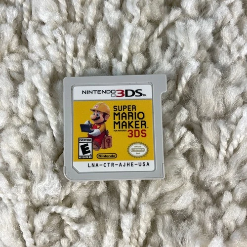 Super Mario Maker (Nintendo 3DS, 2016) Cartridge Only Tested
