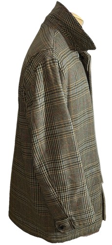 Vintage Brooks Brothers 1818 Outerwear Medium Plaid Chore Lined Coat Preowned - Bild 16 von 16