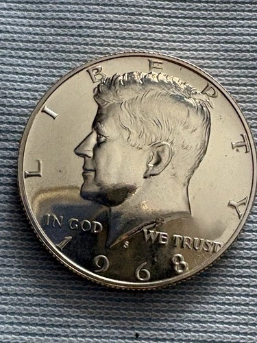 1968-S Kennedy Half Dollar 40% Silver Proof Like
