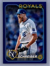 2024 Topps Update #US60 John Schreiber Royal Blue