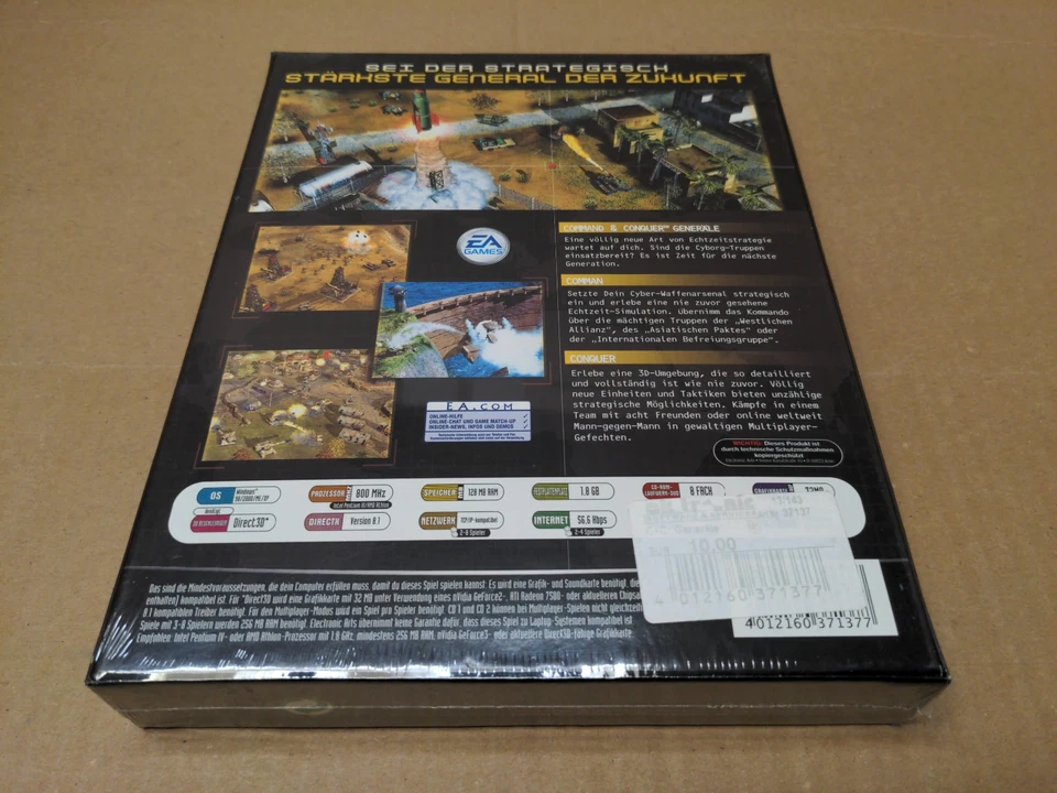 Command & Conquer: Generäle (EA Games, 2003 ) PC BIG BOX (Selten, sealed, Neu!) - Bild 2 von 4