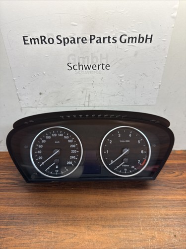 62109177251 9177251 BMW E60 E61 E63 Tacho Kombiinstrument Benziner Schalter