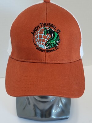 SIMMS CBP TRUCKER CAP/SIMMS ORANGE Snap Back Fisherman Hat Cap