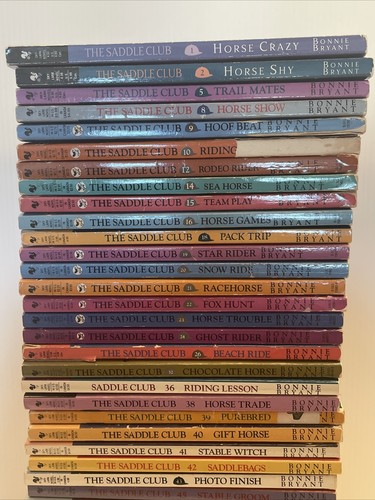 The Saddle Club Series By Bonnie Bryant Lot of 39 Books - Picture 2 of 7