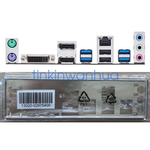 For ASUS PRIME B250M-C PRO Motherboard I/O IO Shield Backplate Back Plate