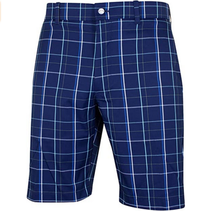 70 Мужские спортивные шорты в крупную клетку Callaway синие Размер 46 B 9990₽