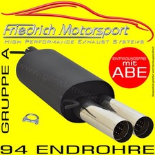 FRIEDRICH MOTORSPORT SPORTAUSPUFF für Ford C-Max DXA 2.0l TDCI