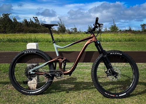 Giant Trance X 2 Full Suspension Mountain Bike, Hematite/Slate Gray, XL