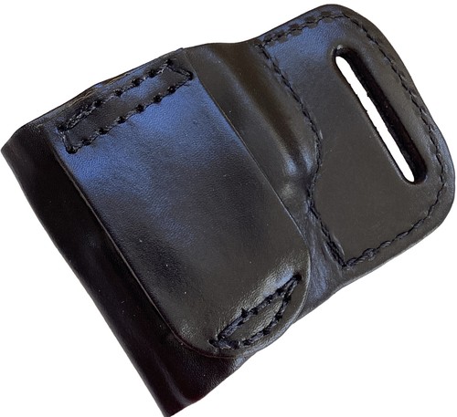Leather Gun Holster Sig Sauer 938 W/CT LaseOutsitdeWaistband RightBelt Ride A467 - Picture 2 of 2