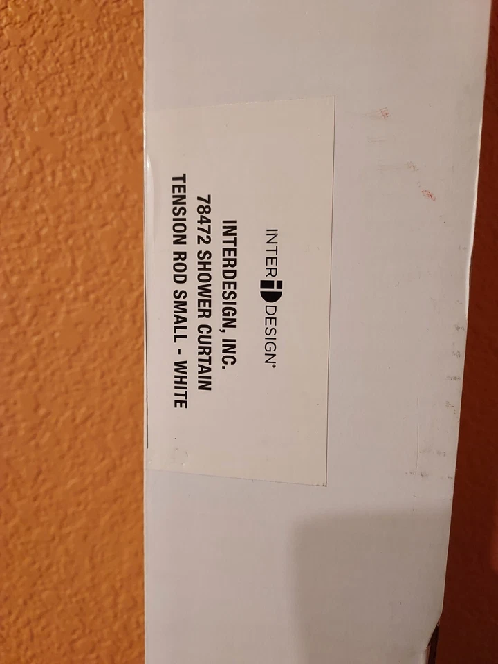 Barra de Tensión Ajustable InterDesign Cameo Metal, Blanco, 26" - 42", Nueva Foto 4 de 4