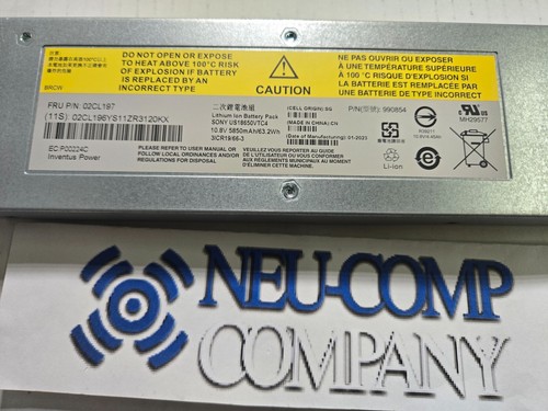 IBM Flash System Battery 00DH517 00ND095 02CL030 02CL197 DATE CODE 2023 - 第 2/2 張圖片