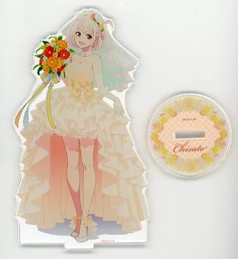 Acrylic Stand Panel Chisato Nisikigi Big Figure Lycoris Recoil C101 Goods