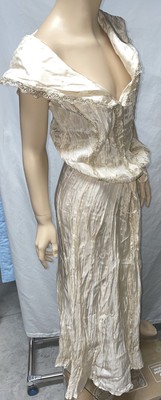 Tia Tula Kathmandu Dress Sexy Prairie Cottagecore Crinkle Skirt 