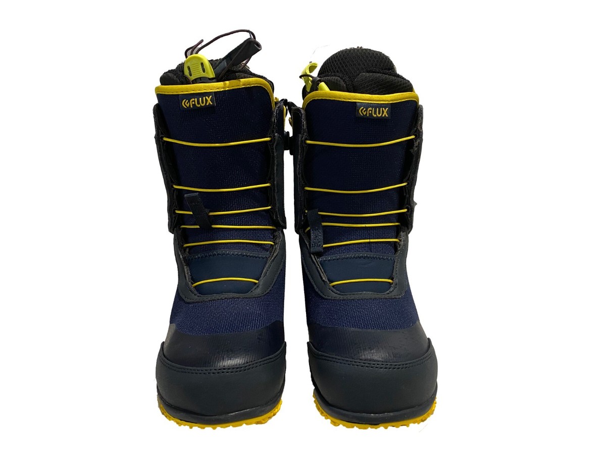 FLUX VR-Speed Snowboard Boot (Midnight Yellow - John Jackson, 7