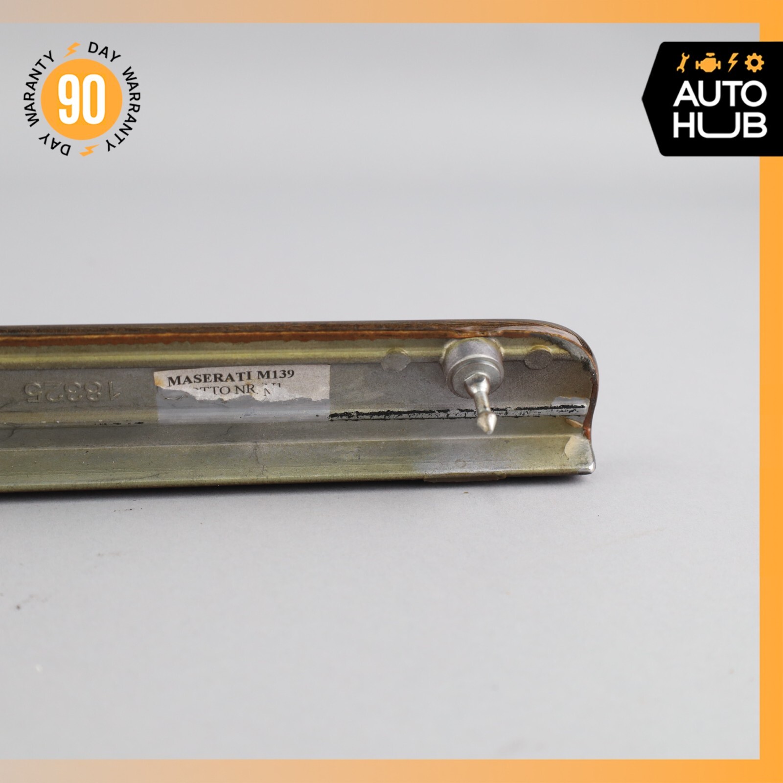 09-13 Maserati Quattroporte M139 Right Side Dashboard Panel Trim Wood OEM