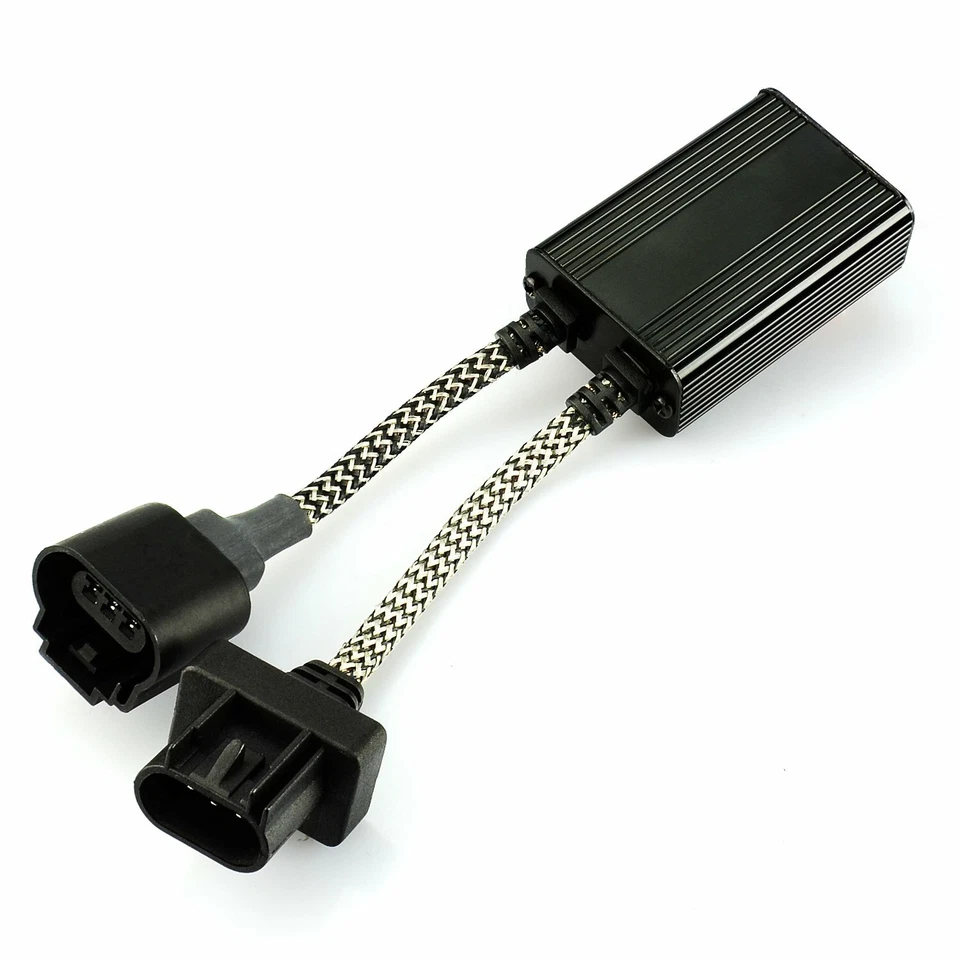 Cancelador decodificador antiparpadeo JDM ASTAR 2x H4 9003 HB2 Plug-N-Play sin errores Foto 4 de 4