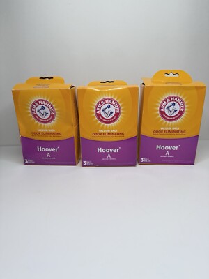 10 Count Hoover A Odor Eliminating Vacuum Cleaner Bags Arm & Hammer 62601G