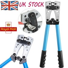 Wire Crimper Tool Battery Cable Lug Crimping Tool for AWG 10-1/0 Wire Cable UK
