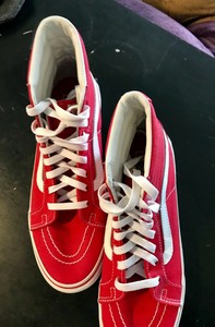red vans womens