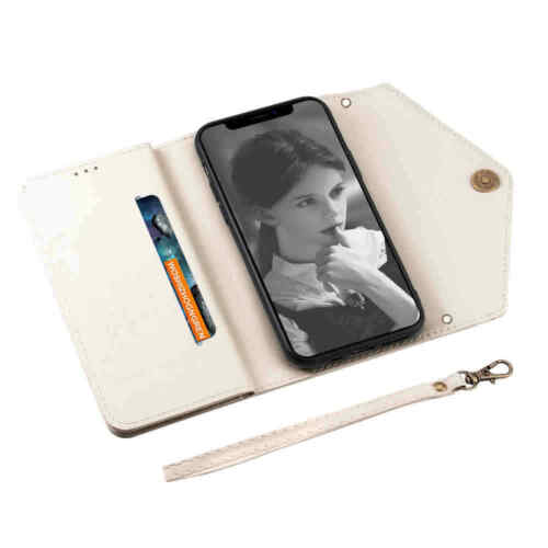 For iPhone 11 12 Pro Max XR 6S 7 8 SE Wallet Card Holder Flip Leather Case Cover - Picture 36 of 43