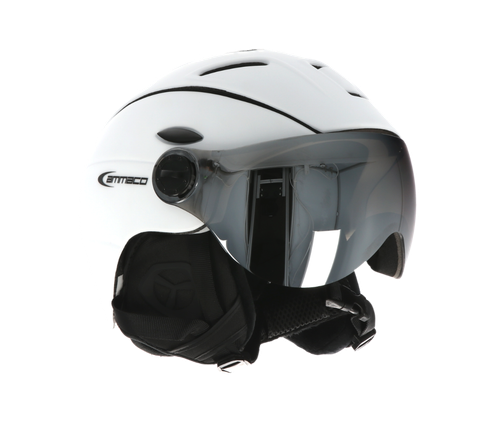 mirror ski helmet