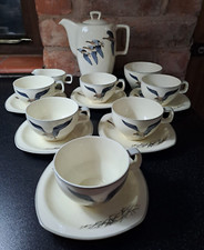 Midwinter Stylecraft WILD GEESE Peter Scott COFFEE SET - mid-century retro 1960s