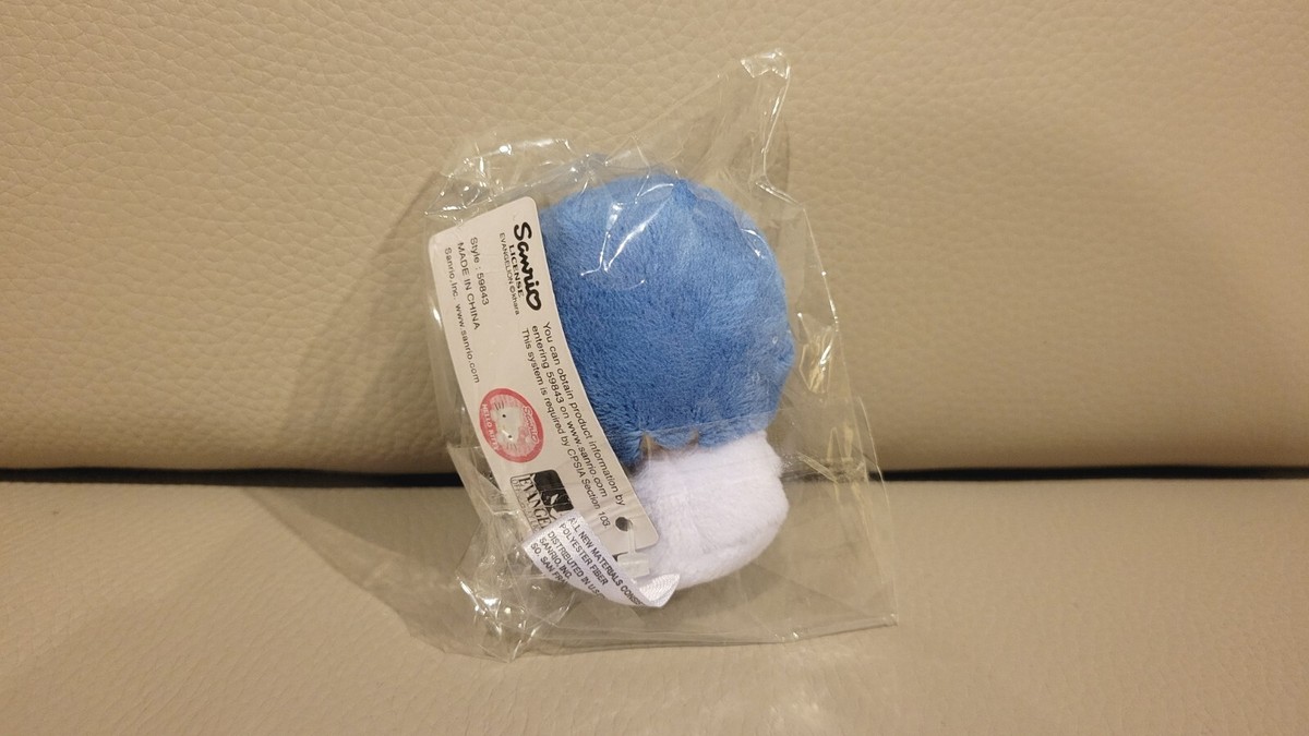 NEW Rei Ayanami Evangelion Eva MicroMacro Mini 59843 Sanrio Plush