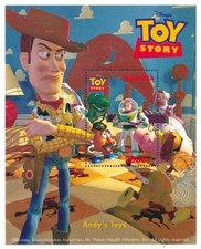 Disney 1997 Uganda - Toy Story Miniature Sheet Nº2 - MNH