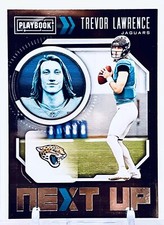 Trevor Lawrence NXT-TRL NEXT UP INSERT 2021 Panini Playbook Football Card