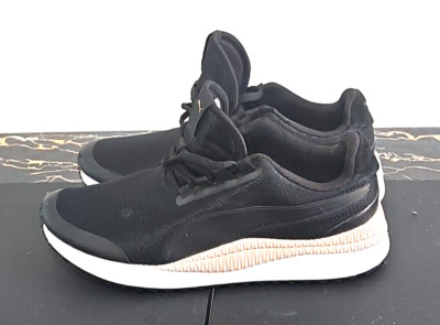 Puma Pacer Next Cage Black Running Trainers Sneakers Womens Shoes Size 7C