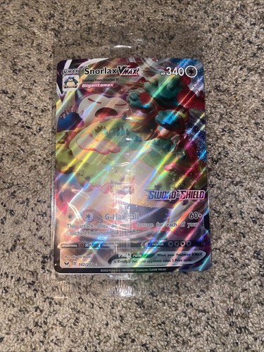 snorlax vmax jumbo promo