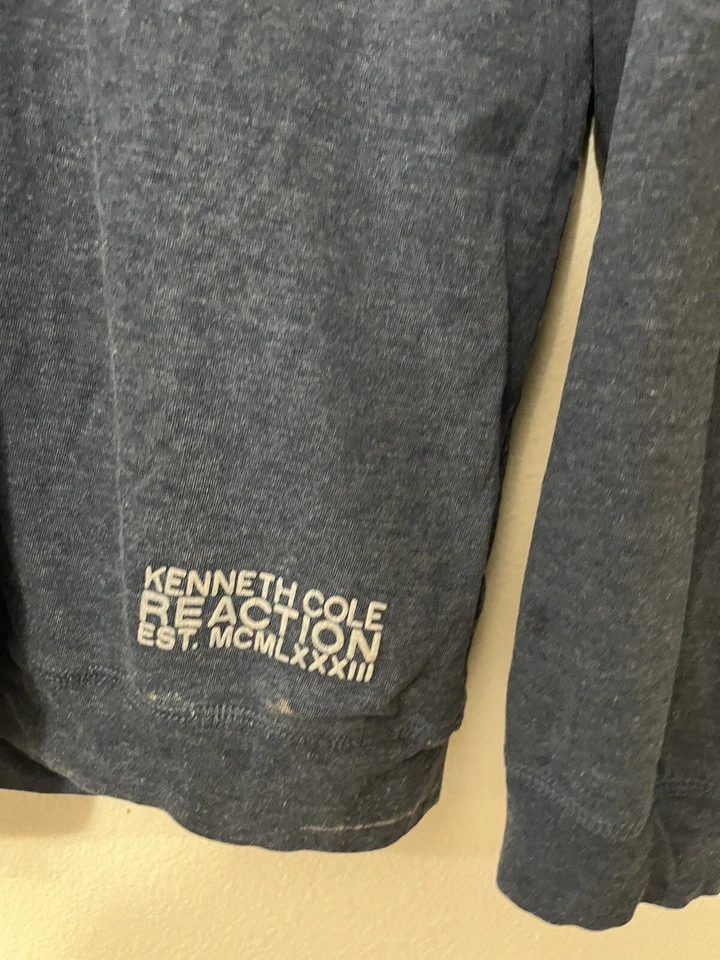 Kenneth Cole Mens Hoodie Jacket Large Pullover Sweatshirt Hooded Casual - Image 4 of 4