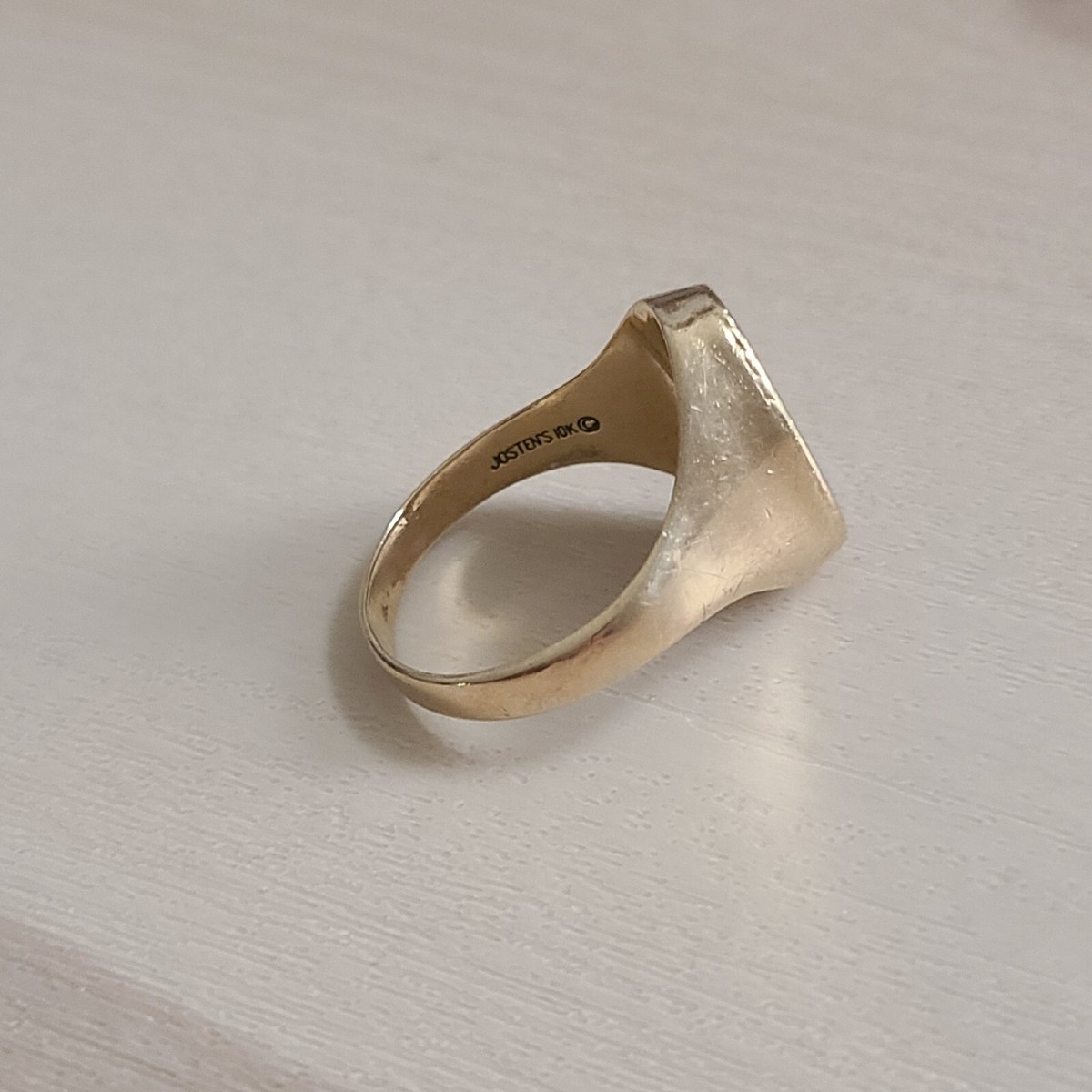 Vintage Salvation Army K10 gold Ring