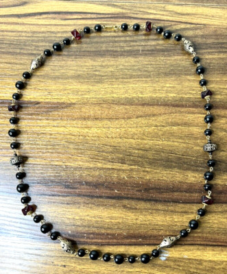 Vintage miriam Haskell  plastic acrylic carved beads unique