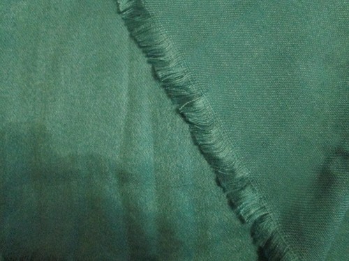 CALVIN KLEIN "Pashmina" Silky Satin Scarf Lagoon, long, BNWT - Picture 5 of 10