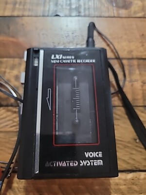 LXI Series Mini Cassette Recorder Voice Activated Model 564 Sears PARTS ONLY 