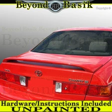 For 1997 1998 1999 2000 2001 Toyota CAMRY Factory Style Spoiler w/LED UNPAINTED