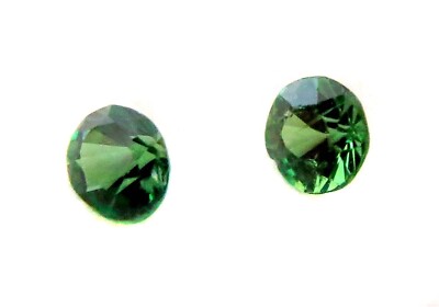 DEMANTOID Garnets Natural GEMS OLD STOCK Vintage