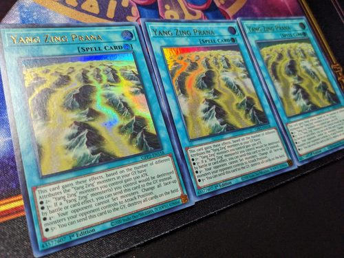 Yu-Gi-Oh! Yang Zing Prana Card (MP15-EN106) - Common, 1st Edition, Continuous Spell Card From Mega Pack 2015 - View #3