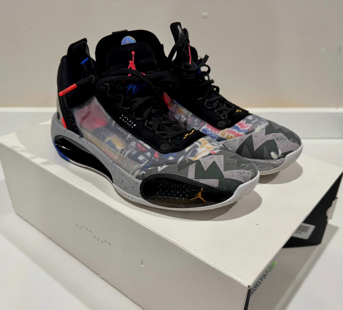 Jordan 34 Low Print Buy Air Jordan 34 Low 'Print' CZ7745-008 Novelship - Main Image