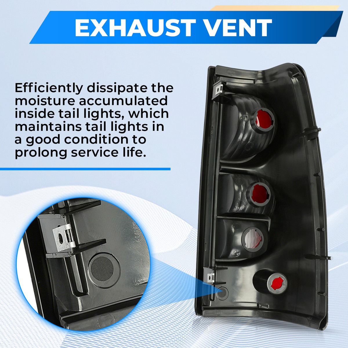 Rear Tail Lights Replacement For Chevy Silverado 2003-2006 w