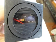 TELEFLEX OIL PRESSURE GAUGE 53530 BLACK FACE & SQUARE BEZEL MARINE BOAT