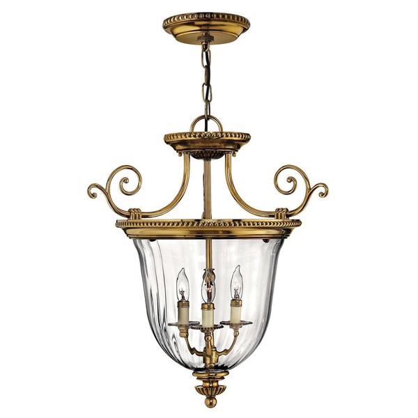 Elstead Cambridge HäNgeleuchte E14 3-Fach 60Cm BrüNiertes Messing-image