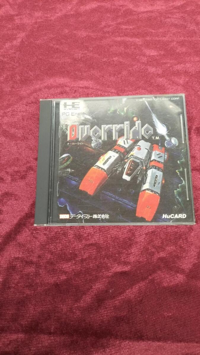 PC Engine Game Data East De90006 Override From Japan | eBay PC Engine Game Data East De90006 Override From Japan | eBay