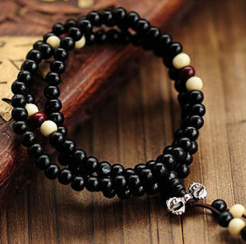 Tibetan 108 Mala Prayer Beads Sandalwood Buddhist Bracelet Necklace Meditation - Picture 62 of 66