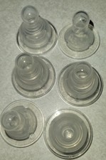 Six Slow Flow Silicone Nipple Replacement