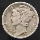 1937 P Mercury Dime - XF - FREE SHIPPING (US495)